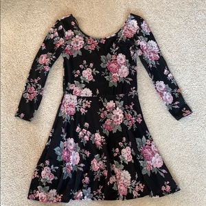 Long Sleeve Floral Dress